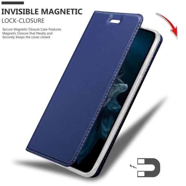 Deksel til Honor 20 PRO Lommebokdeksel med magnetisk lukking, stativfunksjon og kortlomme