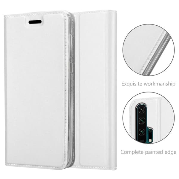 Deksel til Honor 20 PRO Lommebokdeksel med magnetisk lukking, stativfunksjon og kortlomme
