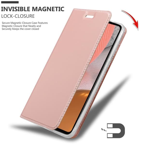 Samsung Galaxy A72 4G / 5G Suojakotelo Suojakuori Lompakkokotelo Matkapuhelinkotelo jossa magneettisuljenta, jalusta-toiminto ja korttitasku