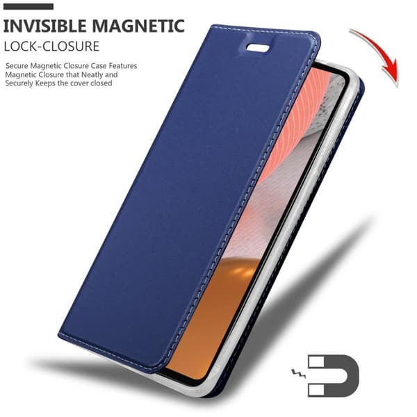 Samsung Galaxy A72 4G / 5G Suojakotelo Suojakuori Lompakkokotelo Matkapuhelinkotelo jossa magneettisuljenta, jalusta-toiminto ja korttitasku