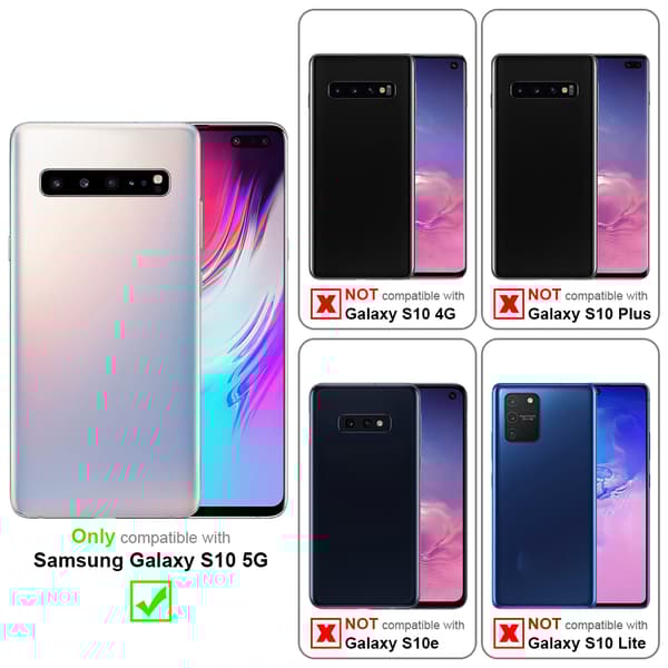 Samsung Galaxy S10 5G Skal Fodral av flexibelt TPU-silikon Case Cover