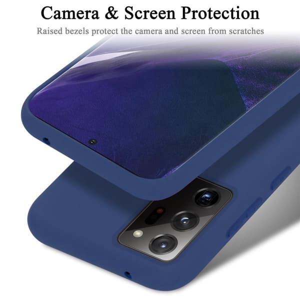 Samsung Galaxy NOTE 20 ULTRA Suojakotelo Suojakuori valmistettu joustavasta TPU-silikonista
