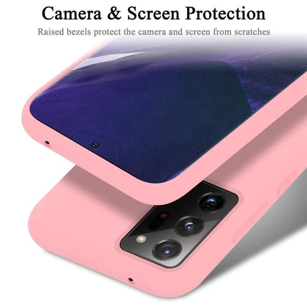 Samsung Galaxy NOTE 20 ULTRA Suojakotelo Suojakuori valmistettu joustavasta TPU-silikonista