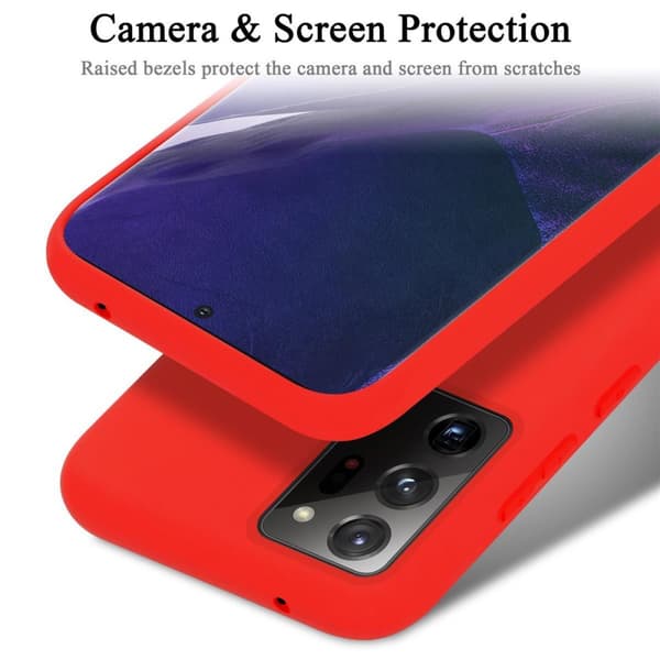 Samsung Galaxy NOTE 20 ULTRA Skal Fodral av flexibelt TPU-silikon Case Cover