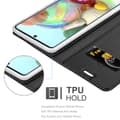 Miniatyrbilde 6 av 8: Deksel til Samsung Galaxy A71 5G Lommebokdeksel med magnetisk lukking, stativfunksjon og kortlomme