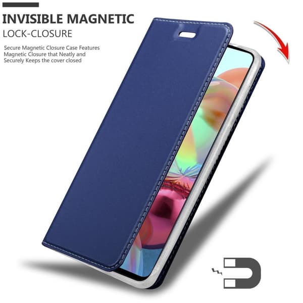 Samsung Galaxy A71 5G Suojakotelo Suojakuori Lompakkokotelo Matkapuhelinkotelo jossa magneettisuljenta, jalusta-toiminto ja korttitasku