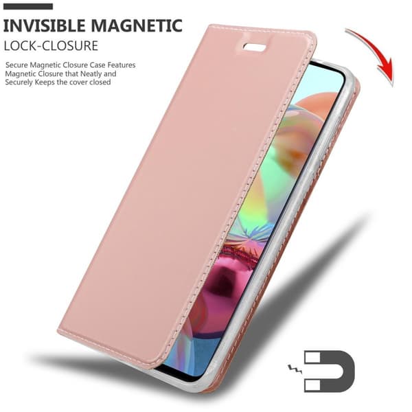 Samsung Galaxy A71 5G Suojakotelo Suojakuori Lompakkokotelo Matkapuhelinkotelo jossa magneettisuljenta, jalusta-toiminto ja korttitasku