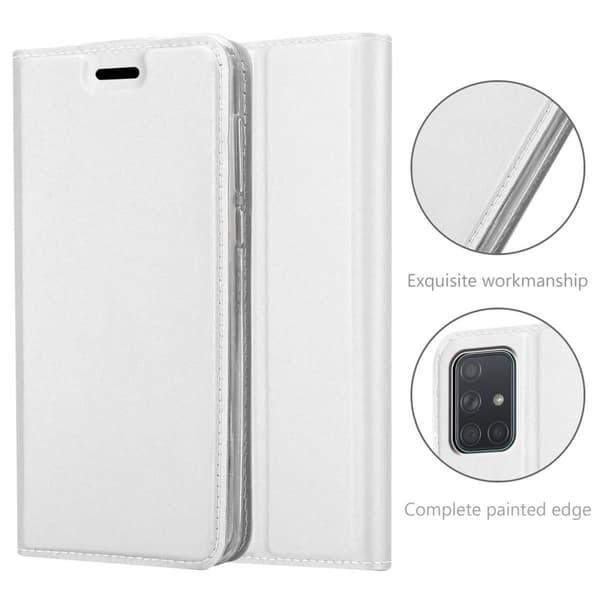 Samsung Galaxy A71 5G Suojakotelo Suojakuori Lompakkokotelo Matkapuhelinkotelo jossa magneettisuljenta, jalusta-toiminto ja korttitasku