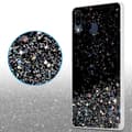 Miniatyrbilde 4 av 6: Deksel til Samsung Galaxy M20 med glitrende glitter