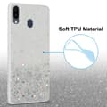 Miniatyrbilde 3 av 6: Deksel til Samsung Galaxy M20 med glitrende glitter