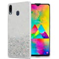 Miniatyrbilde 1 av 6: Deksel til Samsung Galaxy M20 med glitrende glitter