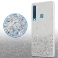 Pikkukuva 5 / 7: Samsung Galaxy A9 2018 Suojakuori Suojakotelo joustavasta TPU-silikonista jossa on kimaltelevaa glitteriä