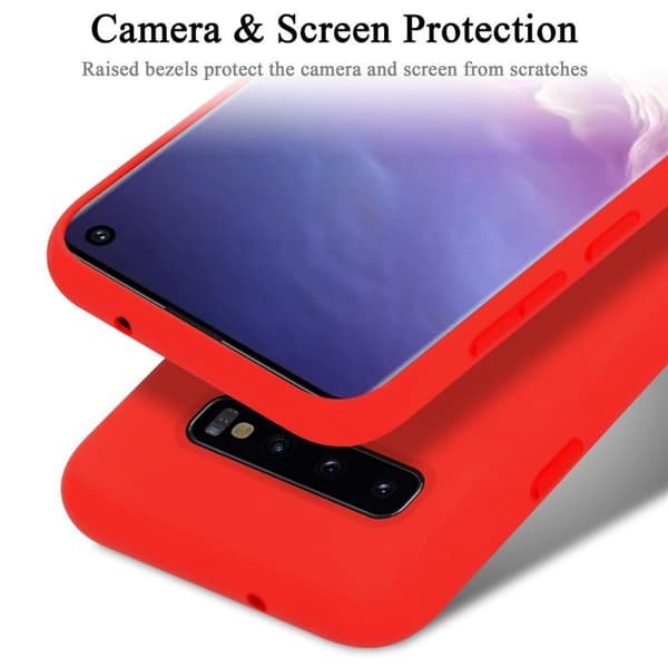 Samsung Galaxy S10 PLUS Suojakotelo Suojakuori valmistettu joustavasta TPU-silikonista
