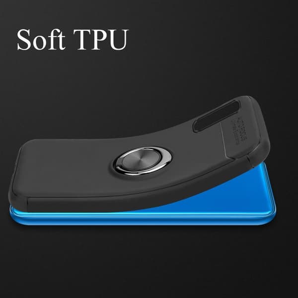 Deksel til Samsung Galaxy A50 4G / A50s / A30s Silikondeskel med fokusring laget av TPU-silikon