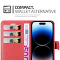 Miniatyrbillede 4 af 8: iPhone 14 PRO Pungetui Cover Case ()