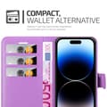 Miniatyrbillede 4 af 8: iPhone 14 PRO Pungetui Cover Case ()