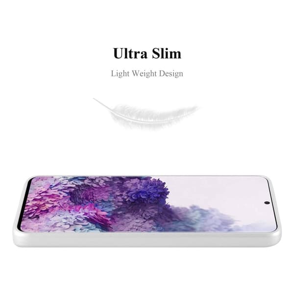 Deksel til Samsung Galaxy S20 Beskyttelsesdeksel laget av fleksibelt TPU-silikon