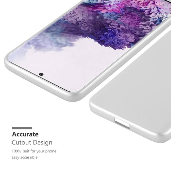 Deksel til Samsung Galaxy S20 Beskyttelsesdeksel laget av fleksibelt TPU-silikon