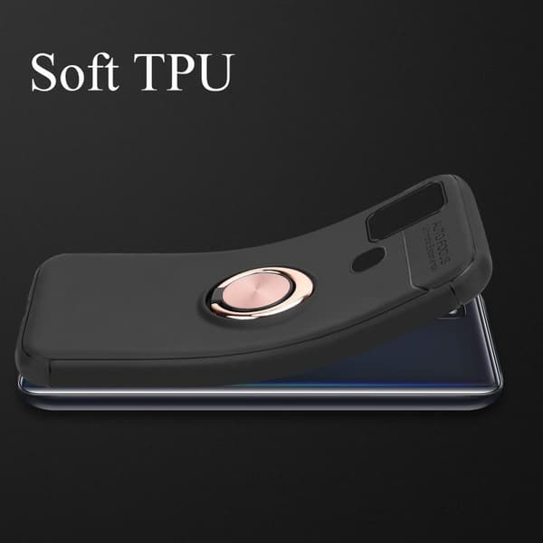 Deksel til Samsung Galaxy A21s Silikondeskel med fokusring laget av TPU-silikon