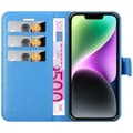 Miniatyrbild 6 av 8: iPhone 14 Plånboksfodral Fodral Skal Case med magnetisk stängning, ståfunktion och kortplats