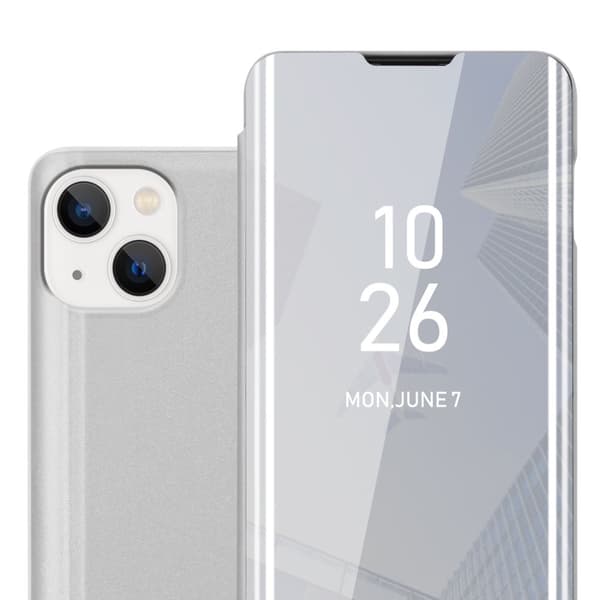 iPhone 14 PLUS Pungetui Cover Case () AGAT SØLV