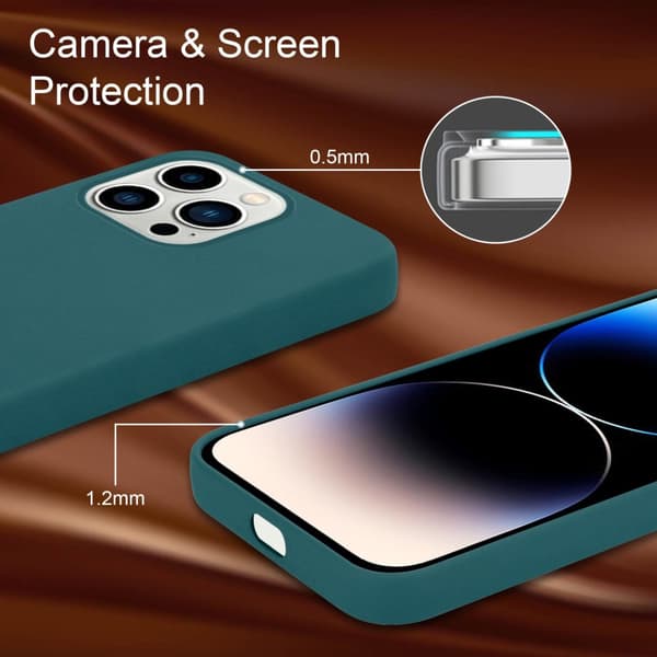 Deksel til iPhone 14 PRO MAX Silikondeksel TPU Case Cover