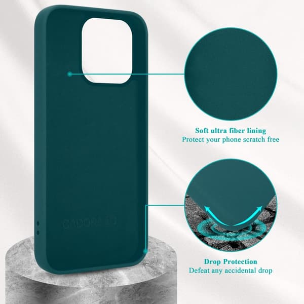 Deksel til iPhone 14 PRO MAX Silikondeksel TPU Case Cover