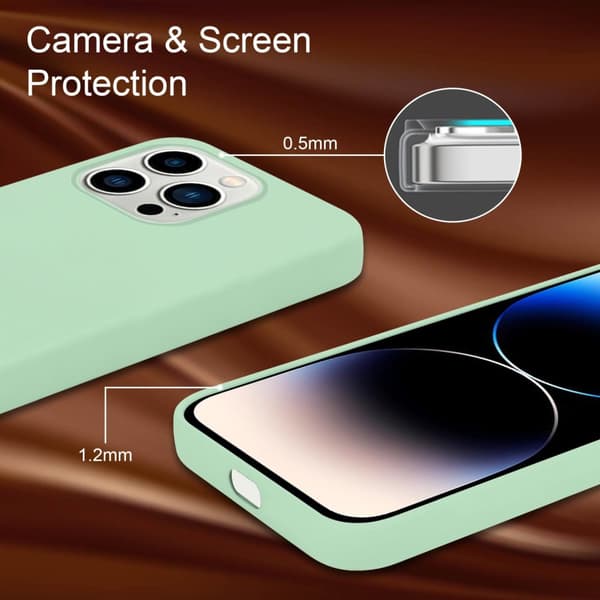 Deksel til iPhone 14 PRO MAX Silikondeksel TPU Case Cover