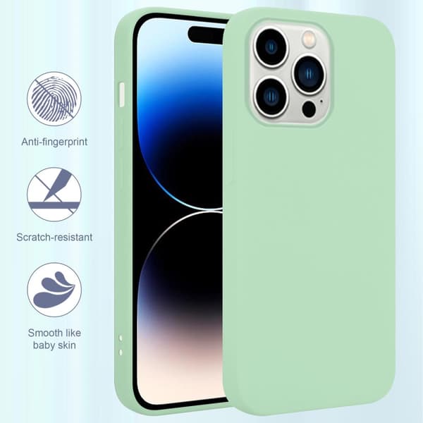 Deksel til iPhone 14 PRO MAX Silikondeksel TPU Case Cover