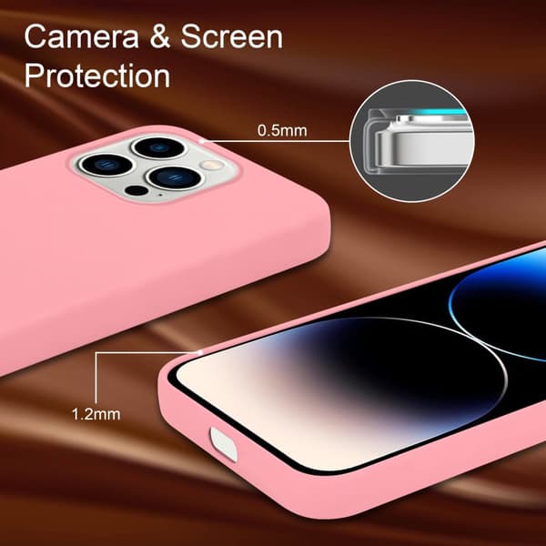 Deksel til iPhone 14 PRO MAX Silikondeksel TPU Case Cover
