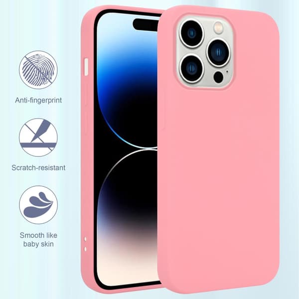 Deksel til iPhone 14 PRO MAX Silikondeksel TPU Case Cover