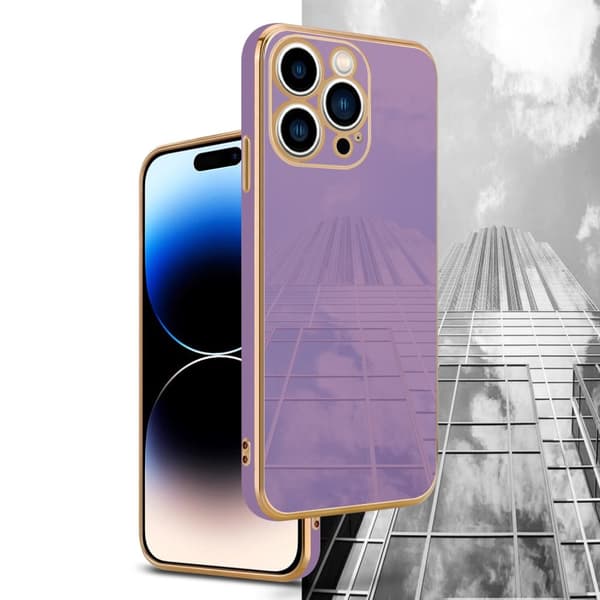 Silikondeksel til iPhone 14 PRO med kamerabeskyttelse