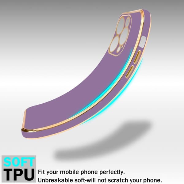 Silikondeksel til iPhone 14 PRO med kamerabeskyttelse