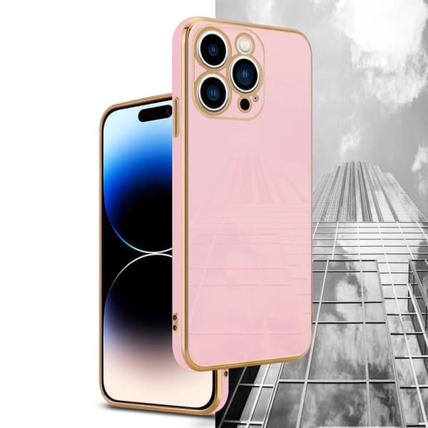 Silikondeksel til iPhone 14 PRO med kamerabeskyttelse