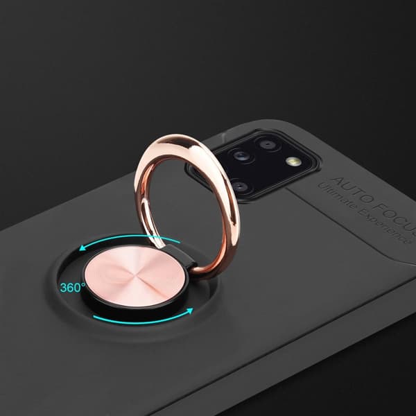 Deksel til Samsung Galaxy A31 Silikondeskel med fokusring laget av TPU-silikon