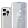 Miniatyrbilde 1 av 7: Etui for iPhone 14 PRO MAX Deksel Clear View Mirror Beskyttelsesetui med stativfunksjon 360 graders beskyttelse