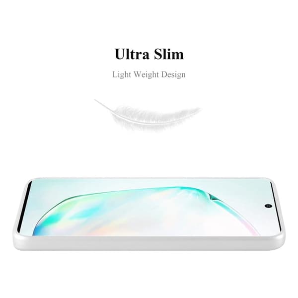 Deksel til Samsung Galaxy NOTE 10 Beskyttelsesdeksel laget av fleksibelt TPU-silikon