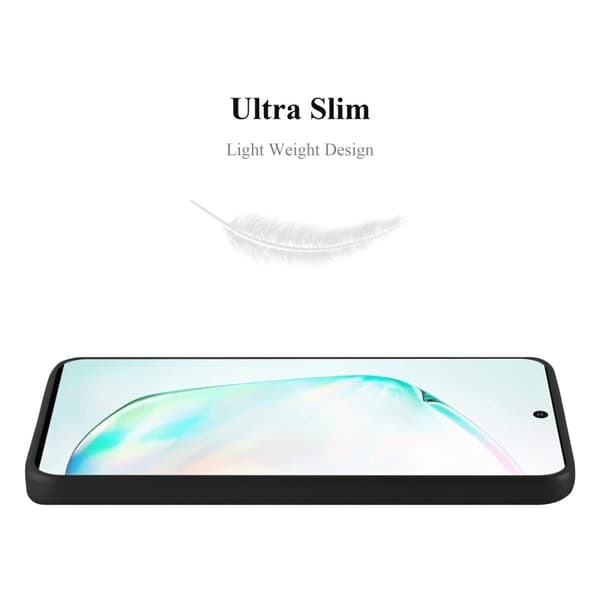 Deksel til Samsung Galaxy NOTE 10 Beskyttelsesdeksel laget av fleksibelt TPU-silikon