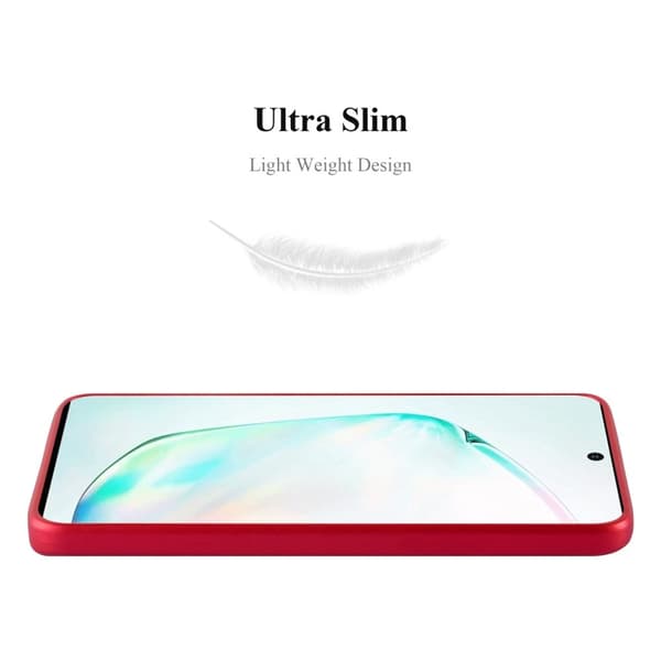 Deksel til Samsung Galaxy NOTE 10 Beskyttelsesdeksel laget av fleksibelt TPU-silikon