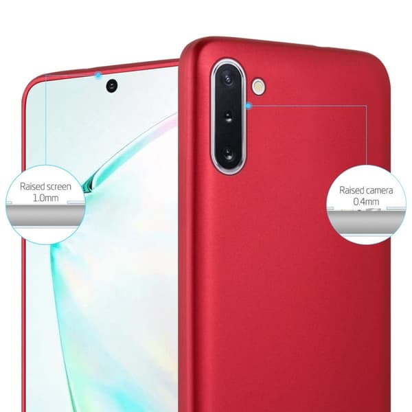 Deksel til Samsung Galaxy NOTE 10 Beskyttelsesdeksel laget av fleksibelt TPU-silikon