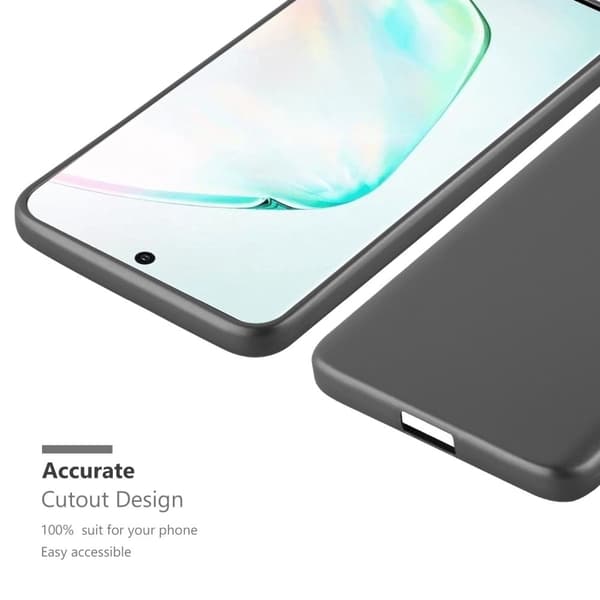 Deksel til Samsung Galaxy NOTE 10 Beskyttelsesdeksel laget av fleksibelt TPU-silikon