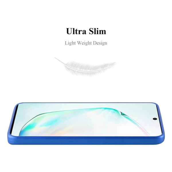 Deksel til Samsung Galaxy NOTE 10 Beskyttelsesdeksel laget av fleksibelt TPU-silikon