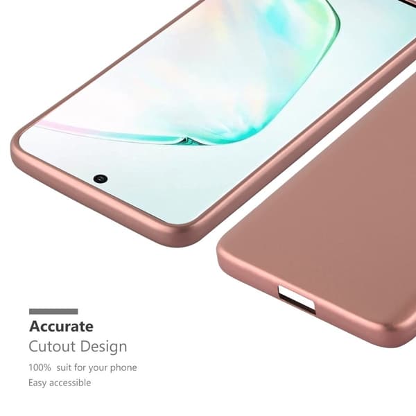 Samsung Galaxy NOTE 10 Skal Fodral Mobilskydd av flexibelt TPU-silikon