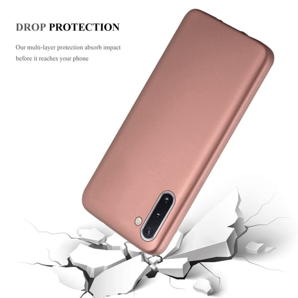 Samsung Galaxy NOTE 10 Skal Fodral Mobilskydd av flexibelt TPU-silikon