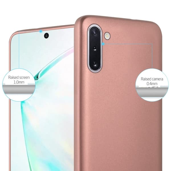 Deksel til Samsung Galaxy NOTE 10 Beskyttelsesdeksel laget av fleksibelt TPU-silikon