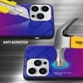 Miniatyrbild 3 av 7: iPhone 14 PRO Skal Fodral i två färger av TPU-silikon och baksida av härdat glas Case Cover Mobilskydd