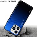 Miniatyrbild 4 av 7: iPhone 14 PRO Skal Fodral i två färger av TPU-silikon och baksida av härdat glas Case Cover Mobilskydd