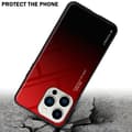 Miniatyrbild 4 av 7: iPhone 14 PRO Skal Fodral i två färger av TPU-silikon och baksida av härdat glas Case Cover Mobilskydd