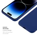 Miniatyrbild 7 av 8: iPhone 14 PRO MAX Skal Fodral Case Cover Mobilskydd av flexibelt TPU-silikon