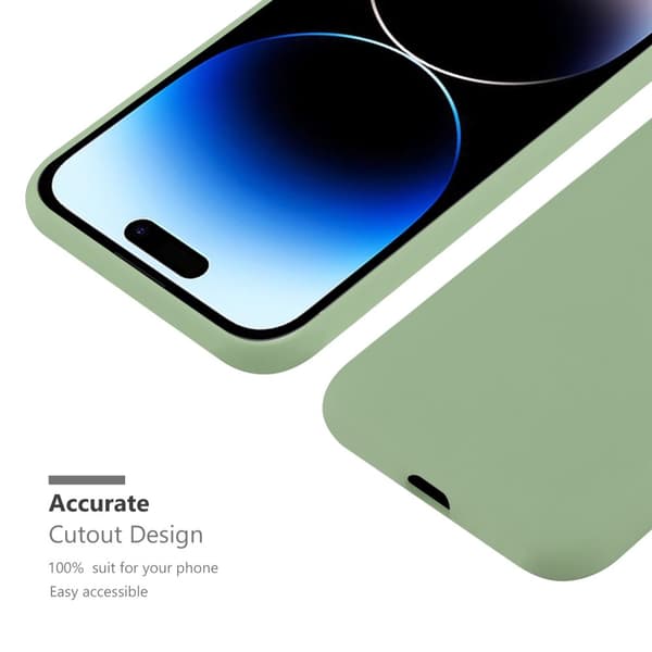 iPhone 14 PRO Skal Fodral Case Cover Mobilskydd av flexibelt TPU-silikon
